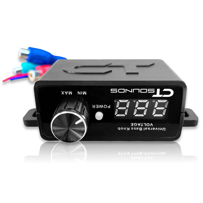 Universal Bass Knob with Digital Voltmeter & On/Off for Amp