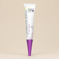 A tube of Michael Todd Beauty Wide Awake Lifting Eye Serum for all skin types stands upright against a plain beige background.