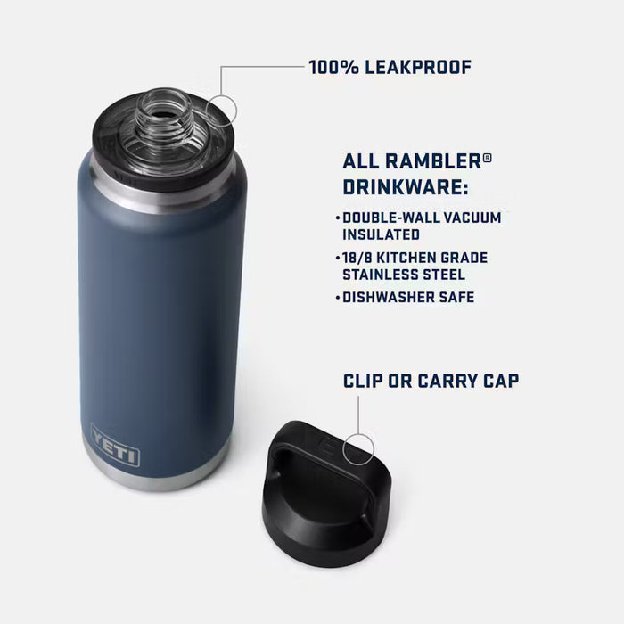Yeti Rambler 36oz Bottle W/ Chug Cap