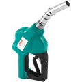 ZE1543 - Green Fuel Nozzle with Curved Spout