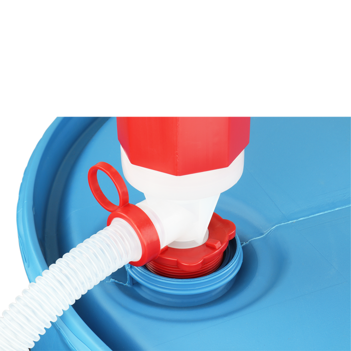 ZE369W - Polyethylene/Polypropylene Siphon Drum Pump with Hose (7 Gallons Per Minute)