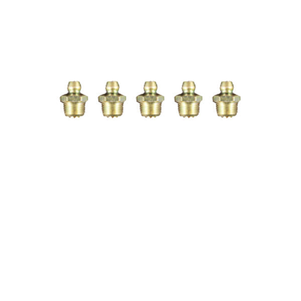 ZE70SP - 1/8" NPT Straight Grease Fitting 5 Pack