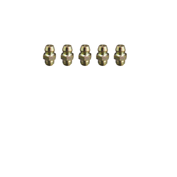 ZE73SP - 1/4 inch - 28 Straight Drive Grease Fittings- 5 pack