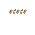 ZE74SP - 1/8" NPT 45 Degree Grease Fitting 5 Pack