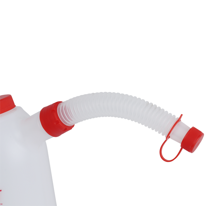 ZE753 - 2 Quart Polyethylene Measure with Flexible Spout