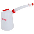 ZE757W - 5 Quart Polyethylene Oil Dispenser with Flexible Spout