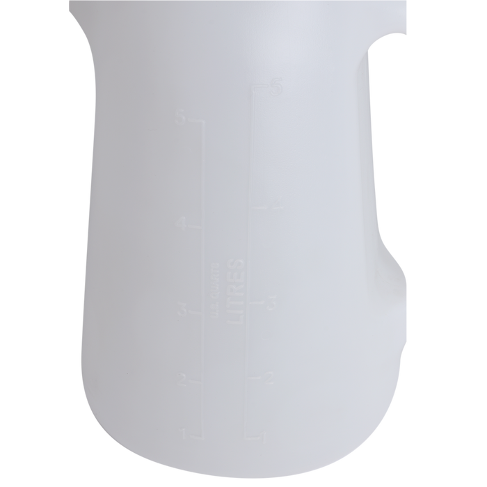 ZE757W - 5 Quart Polyethylene Oil Dispenser with Flexible Spout
