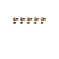 ZE75SP - 1/8" NPT 90 Degree Grease Fitting 5 Pack