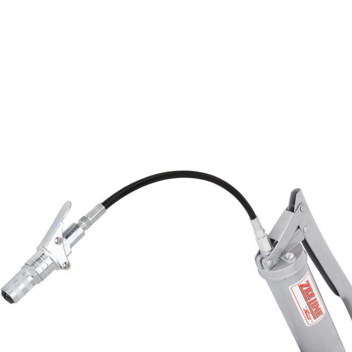 ZEMD4-LC – 6,000 psi Medium-Duty lever action grease gun w/locking coupler